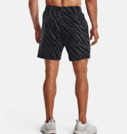 UNDER ARMOUR MENS PROJECT ROCK RIVAL PRINTED SHORT