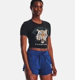 UNDER ARMOUR WOMENS PROJECT ROCK CROP