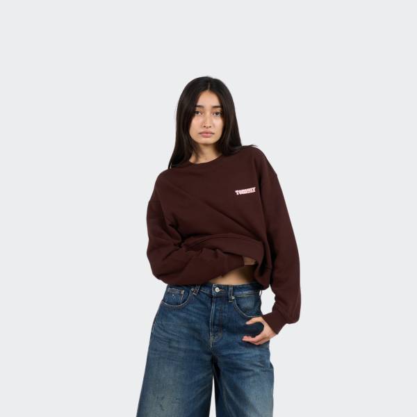 TOMMY JEANS RELAXED CROPPED CREW