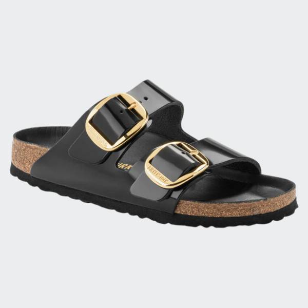 BIRKENSTOCK LEATHER ARIZONA LENA HIGH SHINE