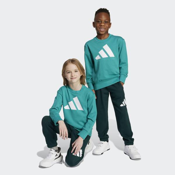 ADIDAS LITTLE BOYS BIG LOGO FLEECE SET