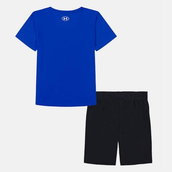 UNDER ARMOUR BOYS BASKETBALL SHORT SET