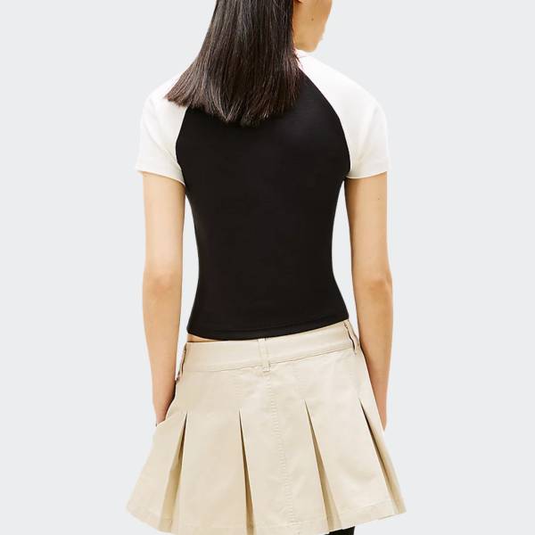 TOMMY JEANS SLIM SH MISS TOMMY TEE