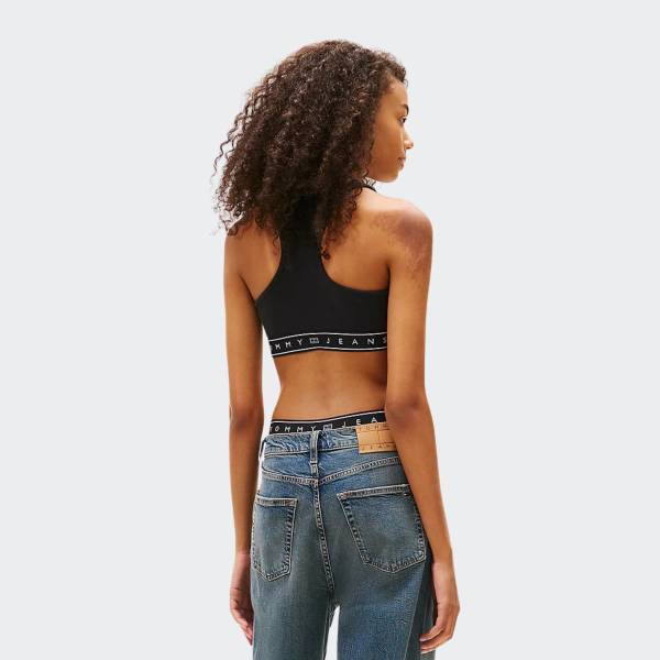 TOMMY JEANS CROP TAPE BRA TOP