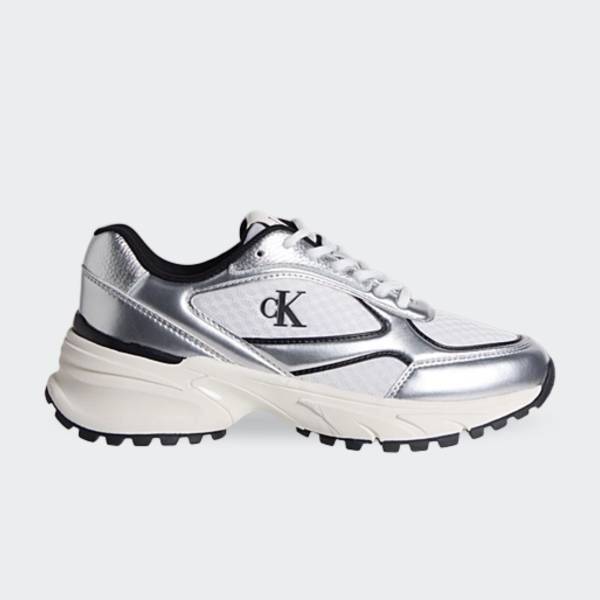 CALVIN KLEIN JEANS HIKE RUNNER LACE UP SNEAKERS