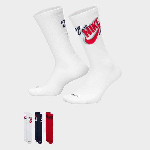 NIKE PLS CREW 3PACK SOCKS