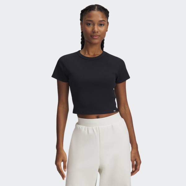 UNDER ARMOUR RIVAL RIB BABY TEE