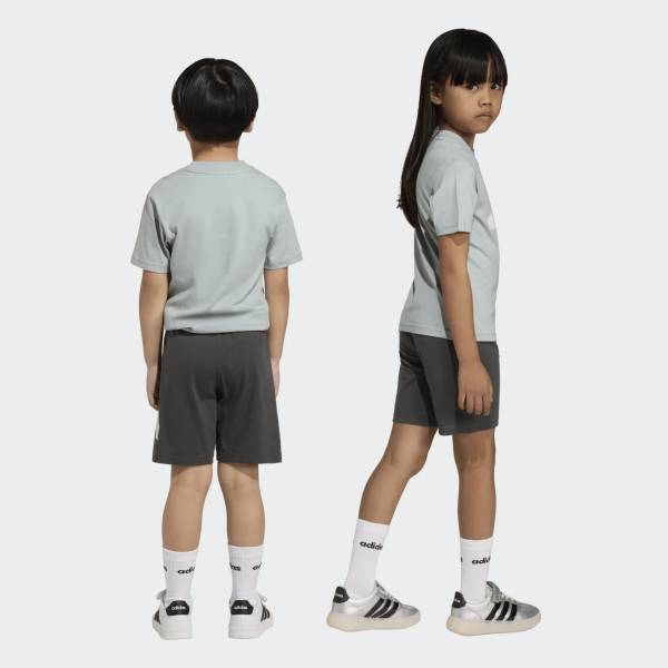 ADIDAS LITTLE KIDS BIG LOGO SET