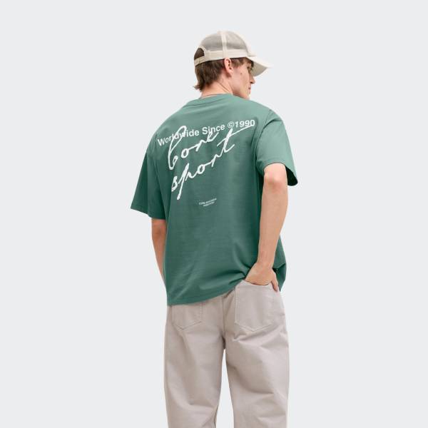 JACK & JONES DUST SCRIPT BACK TEE