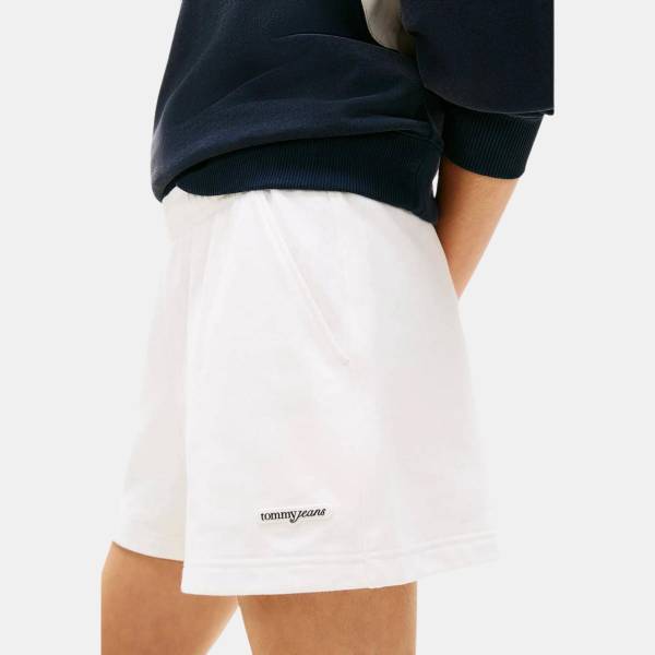 TOMMY JEANS SCRIPT SWEAT SHORTS