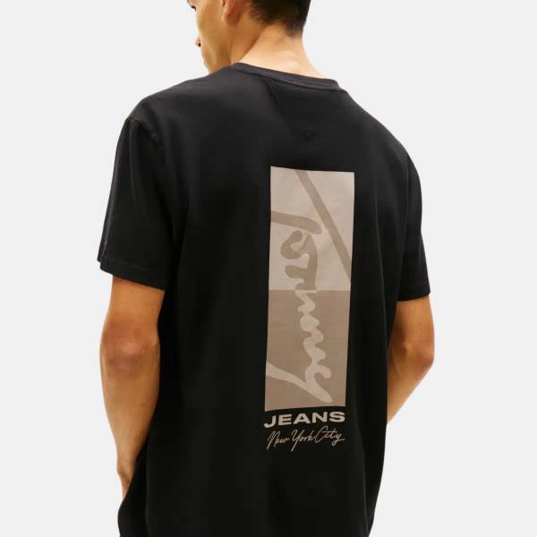 TOMMY JEANS SIGN BLOCK SS TEE