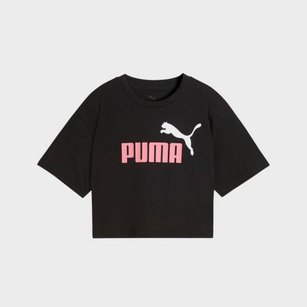 PUMA ESSENTIAL COLOR LOGO SHORT LENGTH TSHIRT GIRLS