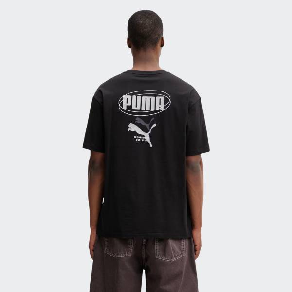 PUMA ESSENTIAL LOGO LAB RELAXED STORY TSHIRT