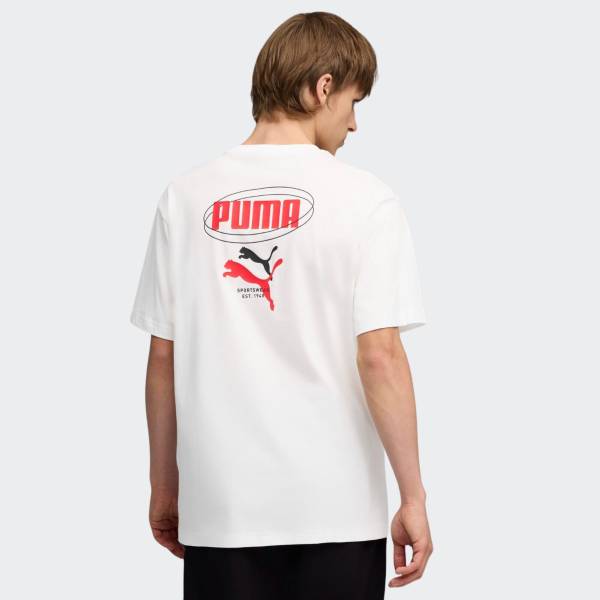 PUMA ESSENTIAL LOGO LAB RELAXED STORY TSHIRT