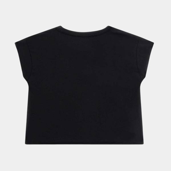 GUESS CROP T-SHIRT MID ORGANIC STRETCH JERSEY