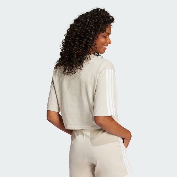 ADIDAS WOMENS 3STRIPES ESSENTIALS TEE