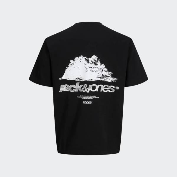 JACK & JONES BREEZE BACK PRINT TEE CREW