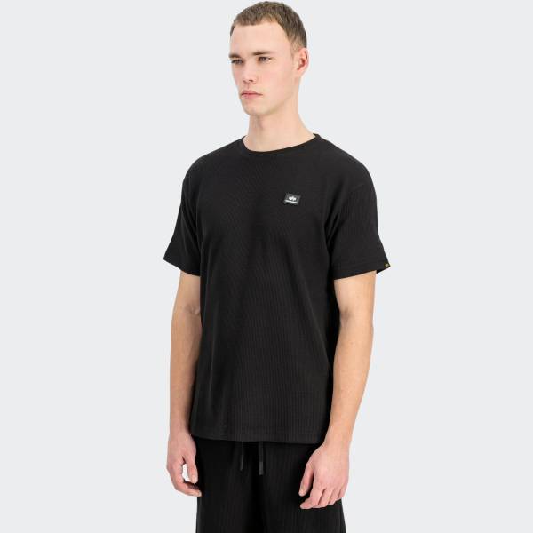 ALPHA INDUSTRIES WAFFLE SMALL LOGO T-SHIRT