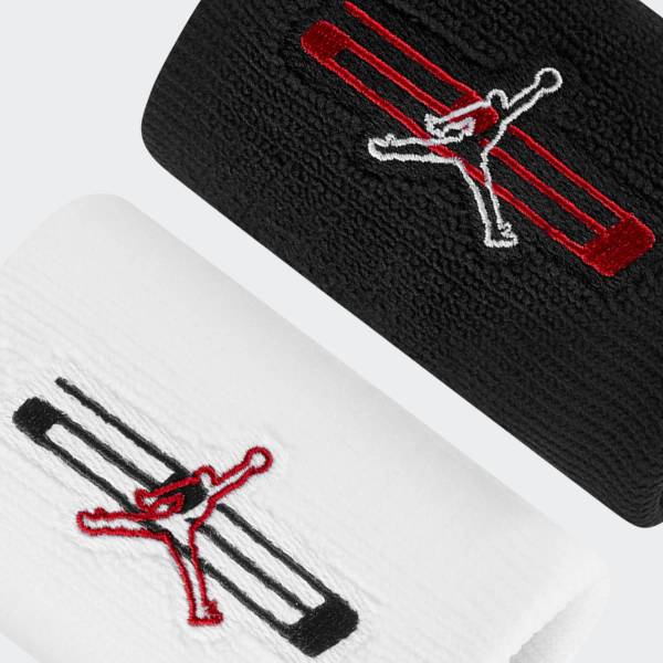 NIKE JORDAN JUMPMAN WRISTBANDS 2 PACK GRAPHIC