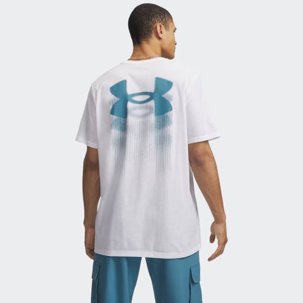 UNDER ARMOUR BLUR LOGO TSHIRT