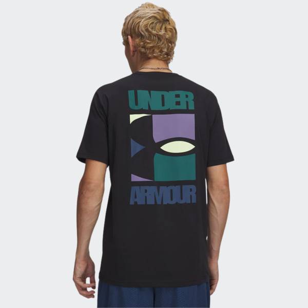 UNDER ARMOUR BLOCK LOGO TSHIRT