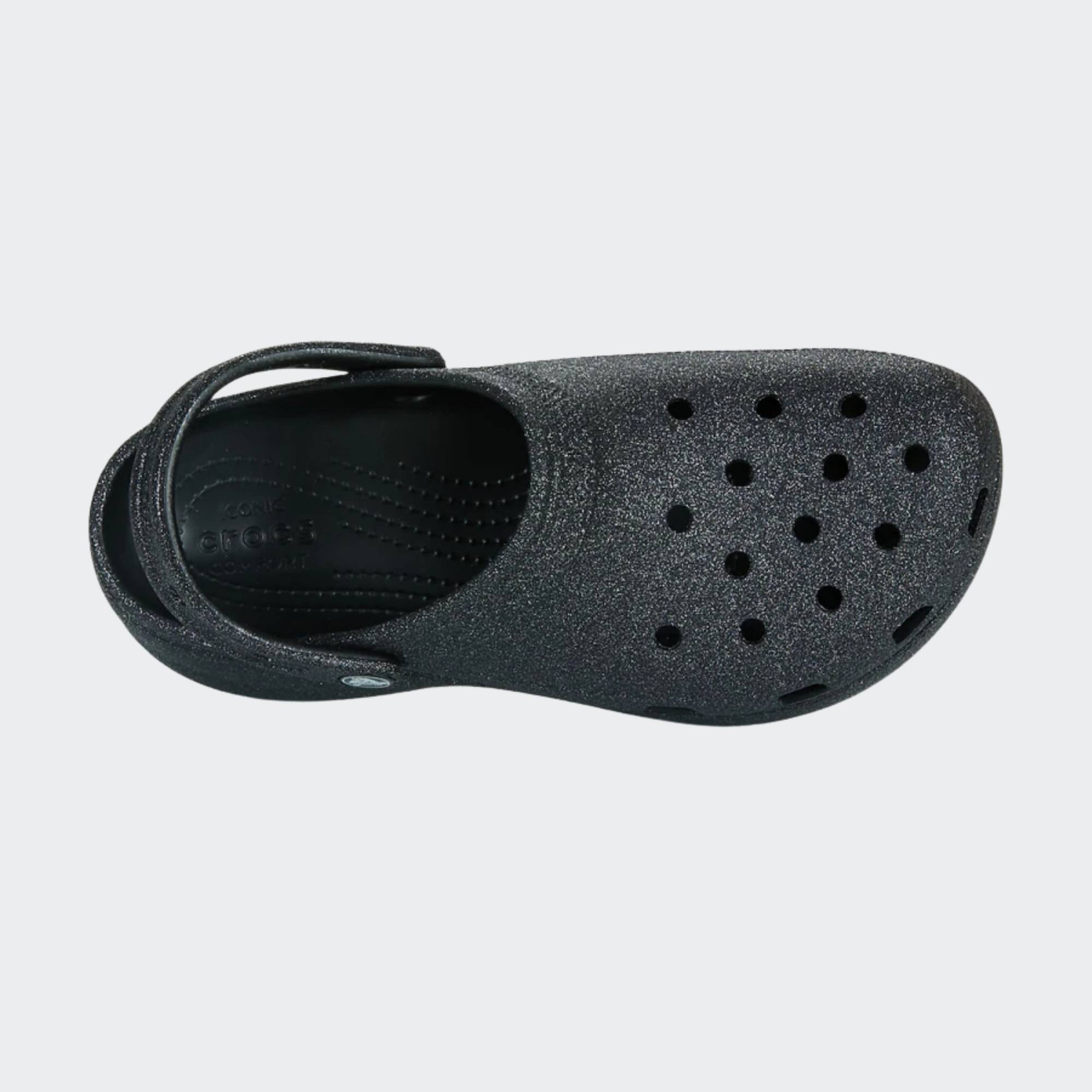 CROCS CLASSIC PLATFORM GLITTER CLOG