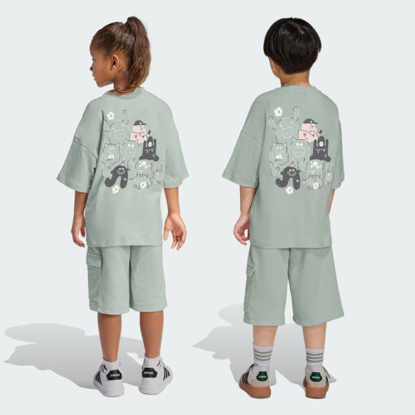 ADIDAS LITTLE KIDS TRNSTR TSET