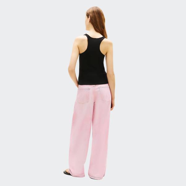 TOMMY JEANS SLIM RACER BACK RIB TANK
