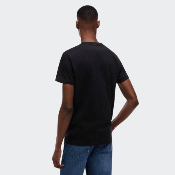 TOMMY JEANS MENS SLIM SIGN CHEST TEE