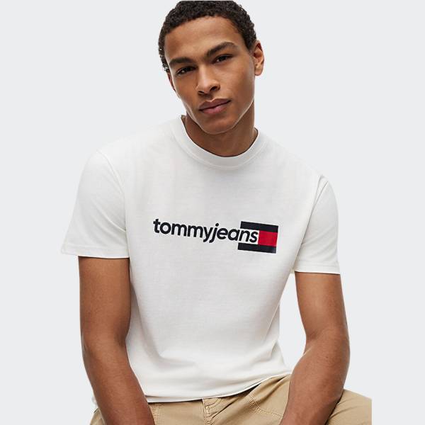 TOMMY JEANS MENS REGULAR ENTRY DNA TEE