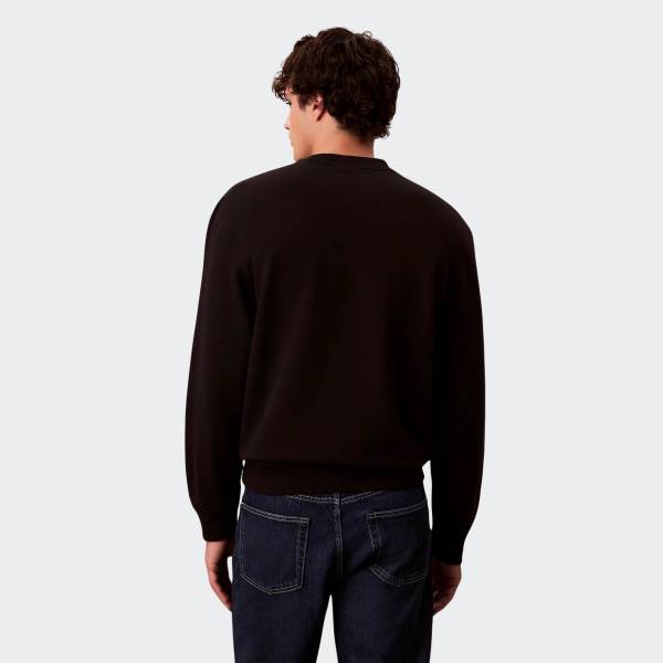 CALVIN KLEIN JEANS 350TERRY MONOGRAM SWTEATSHIRT