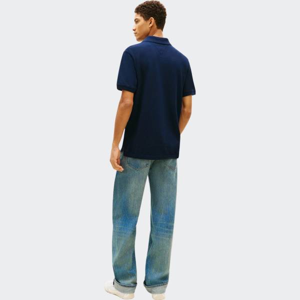 TOMMY JEANS MENS REGULAR ESSENTIAL POLO