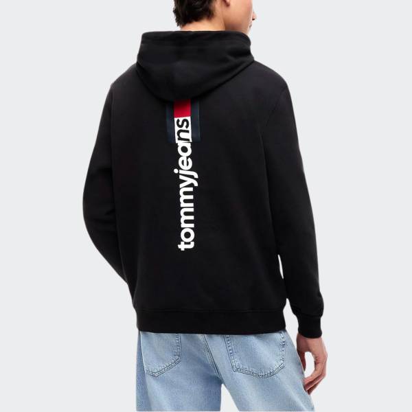 TOMMY JEANS MENS REGULAR ENTRY DNA HOODIE