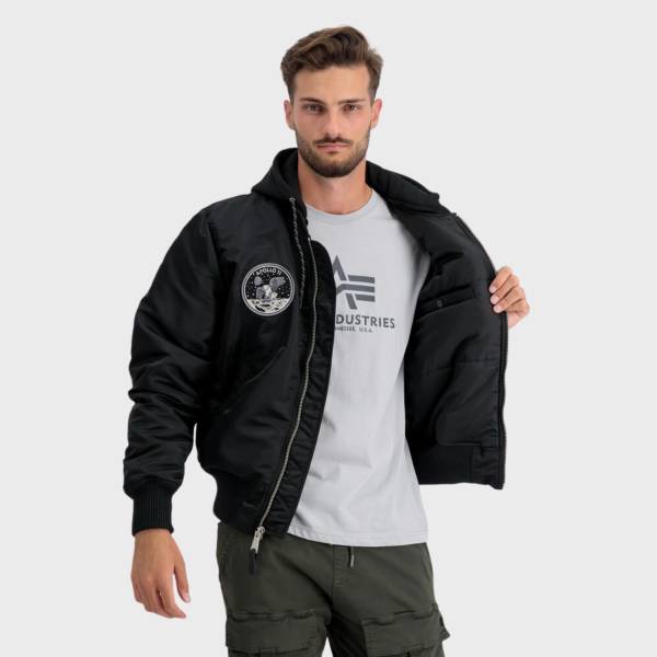 ALPHA INDUSTRIES MA-1 VF HOOD DARK SIDE JACKET
