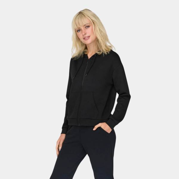 ONLY PLAY LOUNGE LIFE HOOD ZIP SWEAT
