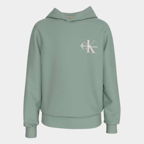 CALVIN KLEIN JEANS SMALL MONOGRAM HOODIE