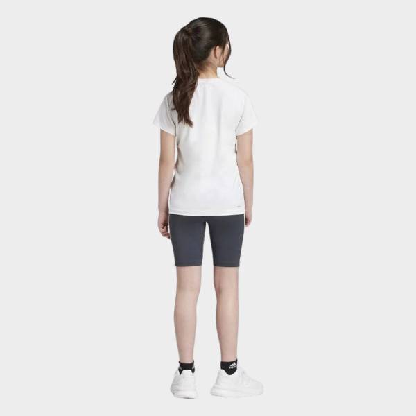 ADIDAS JUNIOR GIRLS TRAINING ESSENTIALS 3STRIPES SET