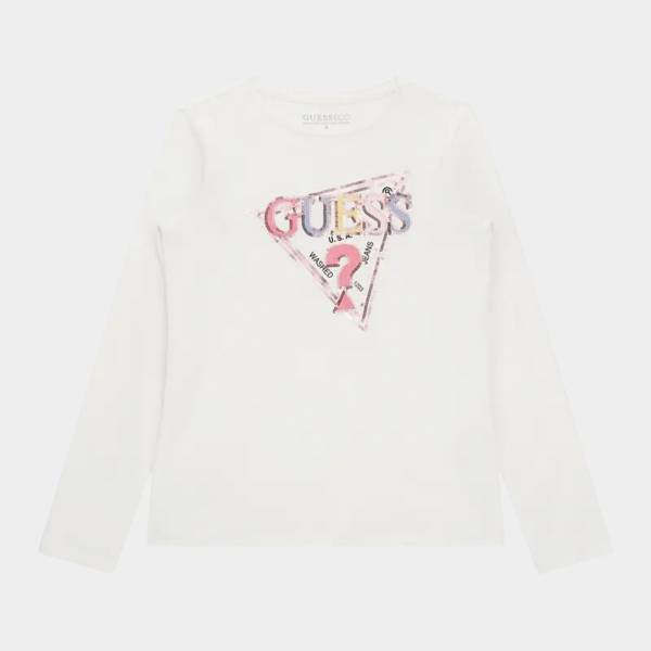 GUESS GIRLS LONG SLEEVE T-SHIRT