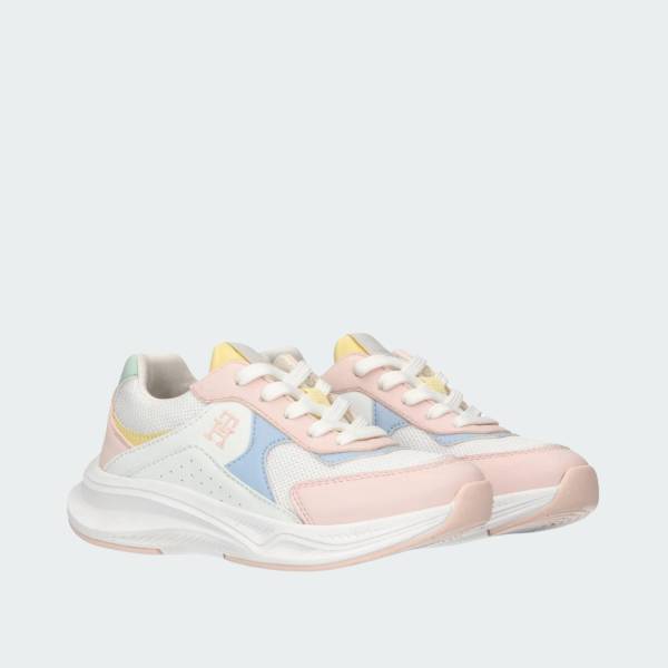 TOMMY HILFIGER LOW CUT LACE-UP SNEAKER