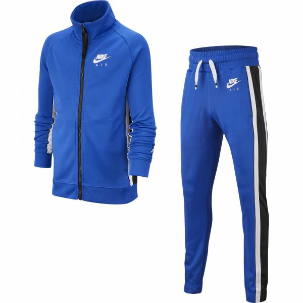 blue nike jogging suit mens