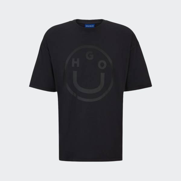 HUGO BLUE OVERSIZED T-SHIRT