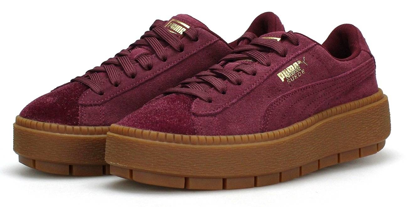 puma basket platform men