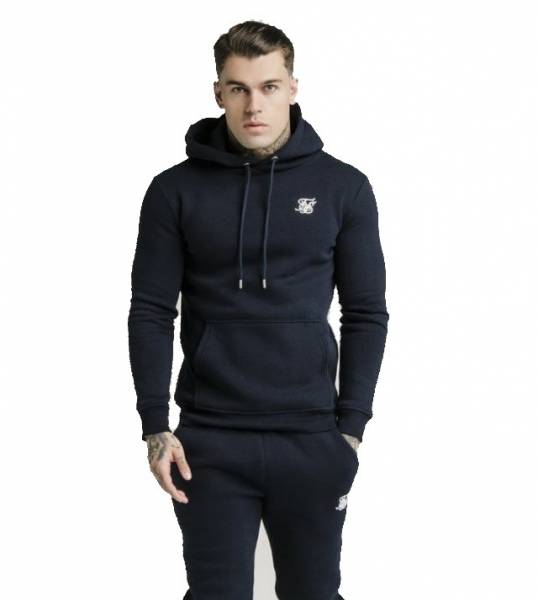 siksilk muscle fit overhead hoodie