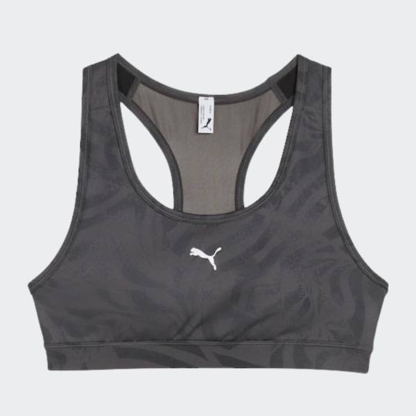 PUMA 4KEEPS BRA – PADDED – RIBBON STRIPE PRINT