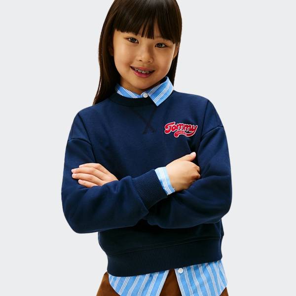 TOMMY HILFIGER FLOCK SWEATSHIRT