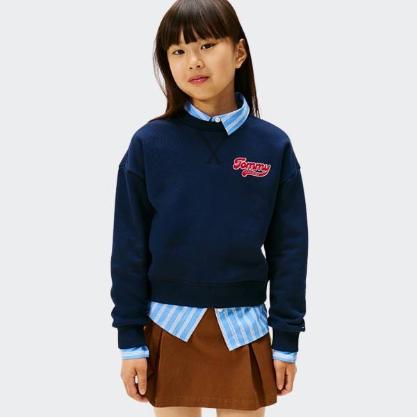 TOMMY HILFIGER FLOCK SWEATSHIRT
