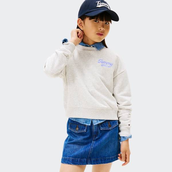 TOMMY HILFIGER FLOCK SWEATSHIRT