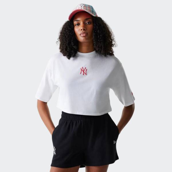 NEW ERA CROP TEE NEW YORK YANKEES