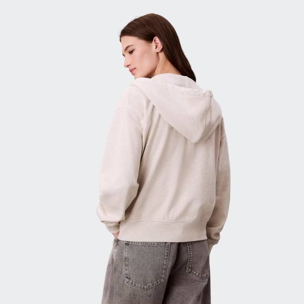 CALVIN KLEIN JEANS MONOLOGO FRENCH TSHIRT FULL ZIPHOODIE