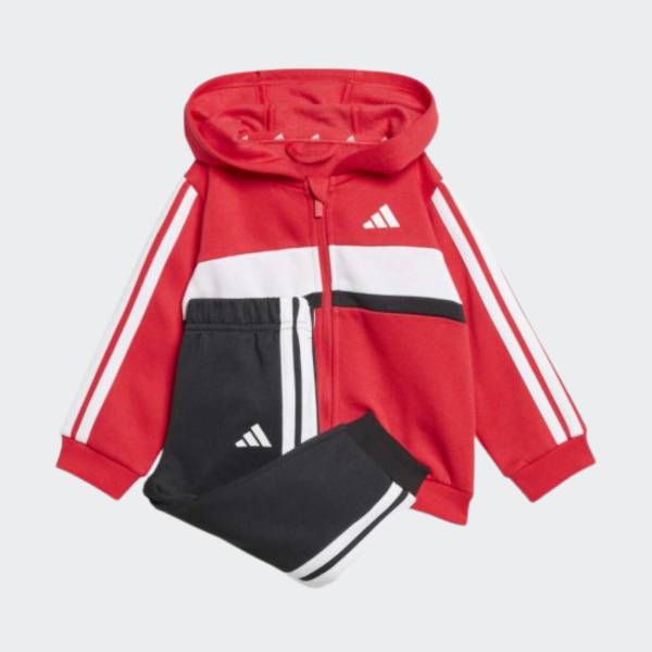 ADIDAS INFANT BOYS 3STRIPES TIB FLEECE SET